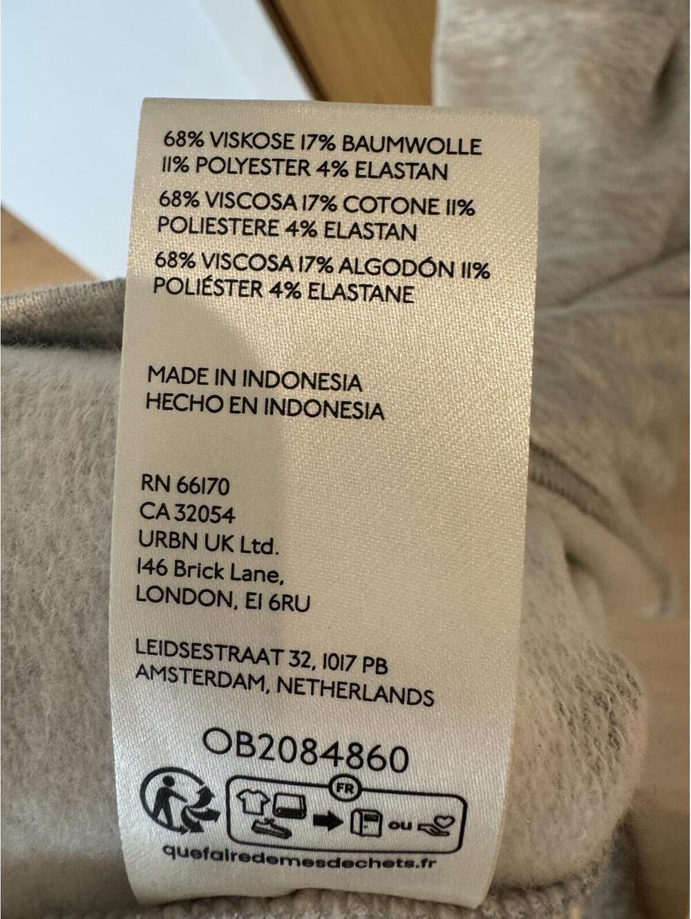 NWOT Daily Practice by Anthropologie Gray V-Neck Dress Small - Picture 6 of 9